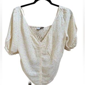 SOPHIE RUE NWT LADIES FLORAL TOP SIZE LARGE